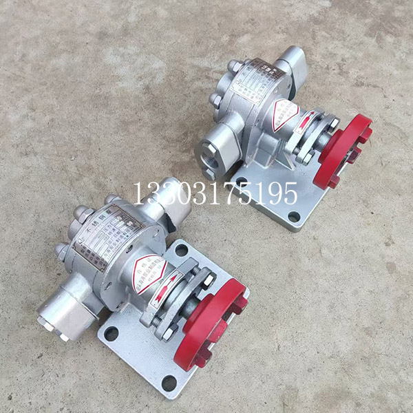 不锈钢KCB18.3齿轮泵