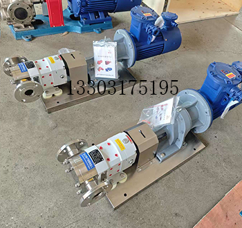 不锈钢凸轮转子泵