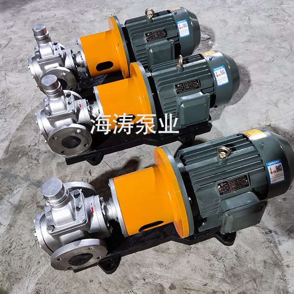 YCB不锈钢圆弧齿轮泵